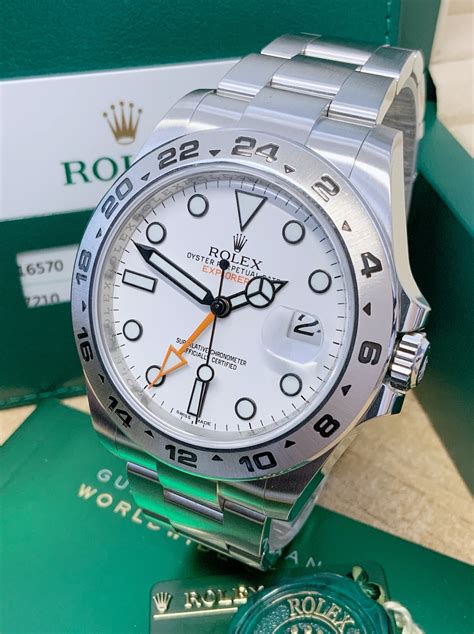 rolex explorer 1 white dial